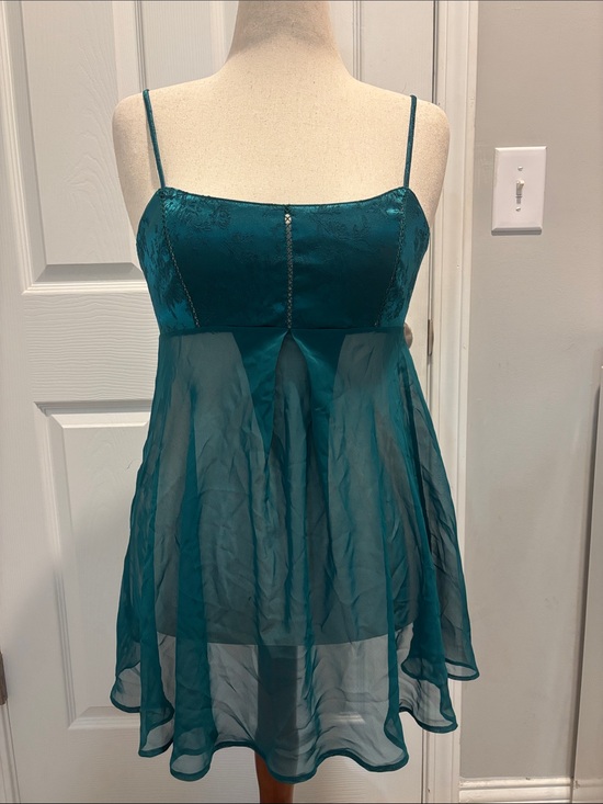 Victoria's Secret Other - Vintage victorias secret emerald green babydoll nightie